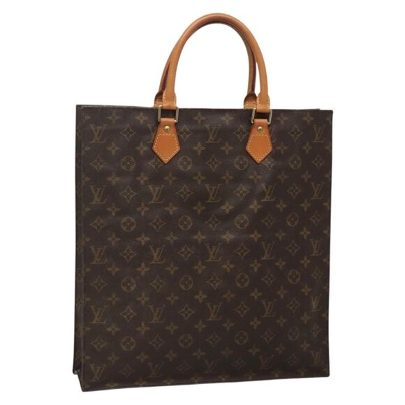LOUIS VUITTON Monogram Sac Plat Hand Bag - Picture 8 of 16